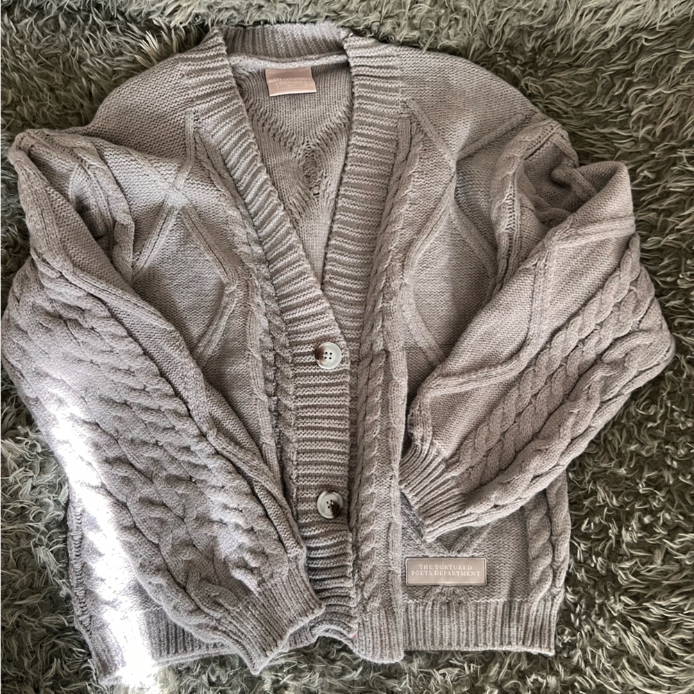 Taylor Swift TTPD Cardigan XL/2XL NWT